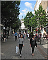 Shoppers in Lister Gate