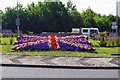 Floral Union Jack, Monahan Way, Carterton, Oxon