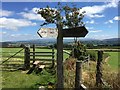 SN9927 : Stile and Footpath Sign by Alan Hughes