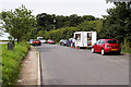 Layby on the Eastbound Side of the A689 near Harker Grange