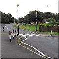 Zebra crossing, Duffryn Drive, Newport