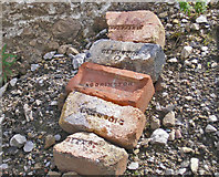 SD9764 : Kiln bricks by John Illingworth