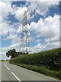 Electricity Pylon off the B1113 Finninghaham Road