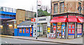 TQ2976 : Wandsworth Road station entrance, 2009 by Ben Brooksbank