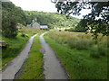 Country lane near Pwll-y-g?th