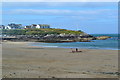 Southern end of the beach at Trearddur Bay