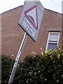 UK Speed Hump Ahead Sign