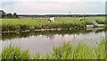 Irrigation pump at work on New River Ancholme