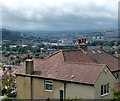 View across the town of Keighley