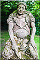 The Kneeling Monk, Medieval Herb Garden, Norton Priory, Cheshire