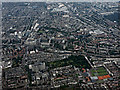 Hammersmith Cemetery from the air