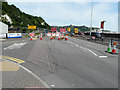 Roadworks on the A20