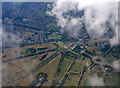 Hampton Court Palace from the air