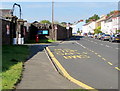 Raglan Barracks bus stop, Newport