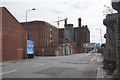 Tall buildings near Nelson Dock