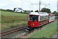 SC4280 : Manx Electric Railway car 2 with trailer 41 passing Ballakeighen by Alan Murray-Rust