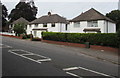 White houses, Cardiff Road, Dinas Powys