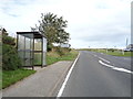 Bus stop and shelter on the A9, Latheronwheel