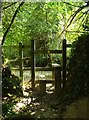 Stile near Cardinham Water