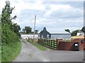 H9600 : Farm buildings on Green Road, Louth Village by Eric Jones