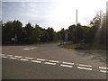 Old House Lane at the junction of Langleybury Lane