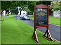 Information Board, Christ Church, Limavady