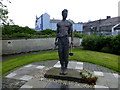 Alphabet Angel sculpture, Bushmills