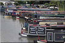 SP5465 : Narrowboats, Braunston Marina by Oast House Archive