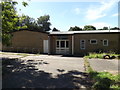 TL9869 : Entrance of Badwell Ash Village Hall by Geographer