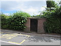 Hereford Road bus stop and shelter, Monmouth