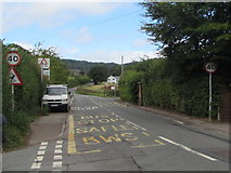 SO5015 : Start of the 40 zone in the north of Monmouth by Jaggery