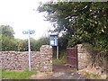 SN0103 : Nash Church entrance by welshbabe