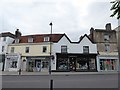 Shops opposite the Chapel of St Lawrence