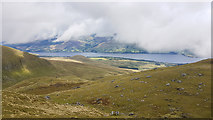 NN6240 : View down to Loch Tay from the summit of Beinn Ghlas by Doug Lee