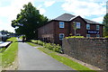 Premier Inn next to the Forth and Clyde Canal