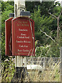 TL9573 : The Rose & Crown Public House sign by Geographer