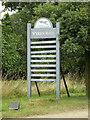 Wyken Hall sign