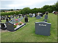 Westbury Cemetery: grave backs