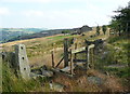 Stile on Wadsworth FP26 approaching Pasture, Midgley