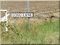 Long Lane sign