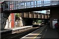 Three bridges, Motherwell station