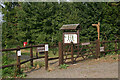 Barling Magna Nature Reserve, entrance from car park