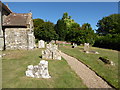 St Mary the Virgin, West Knoyle: churchyard (a)