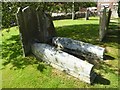 Graves in Burwash churchyard