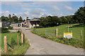 SN6283 : Farm entrance, Plas Gogerddan by Ian Capper