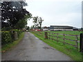 Track to Oaks Green Farm