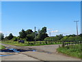 Track junction at Purshull Green