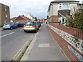 Looking north on Colebrook Road