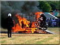 SU3188 : Royal Signals White Helmets motorcycle display team (2) White Horse Country Show, Uffington 2016 by Brian Robert Marshall