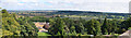 View east from Belvoir Castle